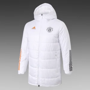 Manchester United White Football Jacket 2021/2022