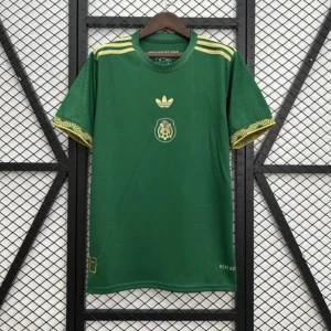 Mexico Green Gold Football Shirt 2025:2026