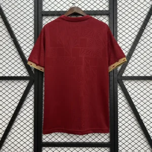Mexico Red Gold Football Shirt 2025:2026 Back