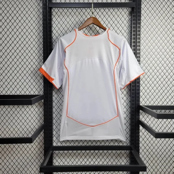 Netherlands Away Football Shirt 2004:2005 Back