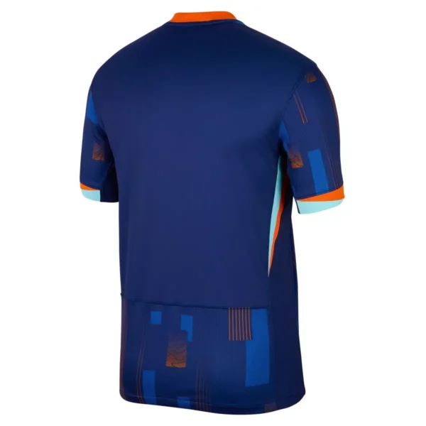 Netherlands Away Football Shirt 2024:2025 Back