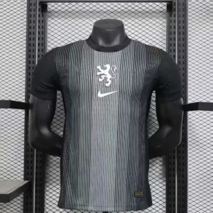 Netherlands Black Goalkeeper Football Shirt 2025:2026