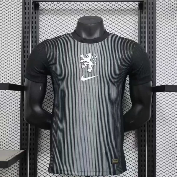 Netherlands Black Goalkeeper Football Shirt 2025:2026