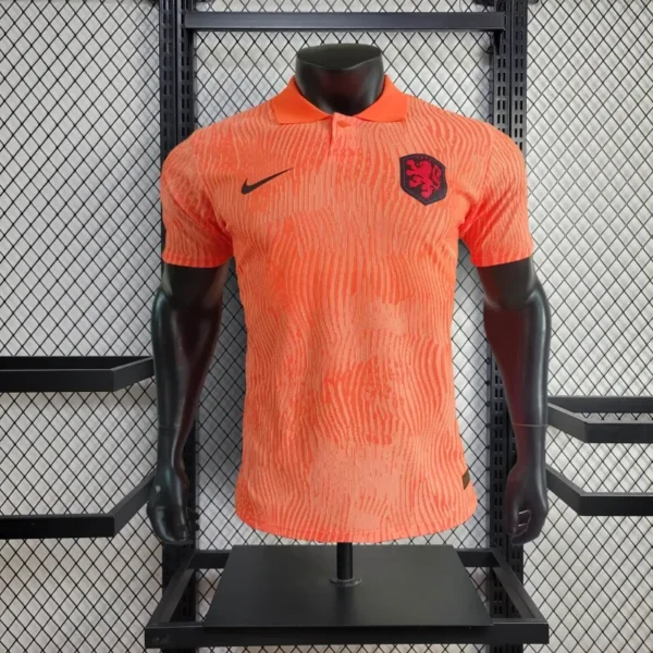 Netherlands Orange Polo Football Shirt 2025:2026