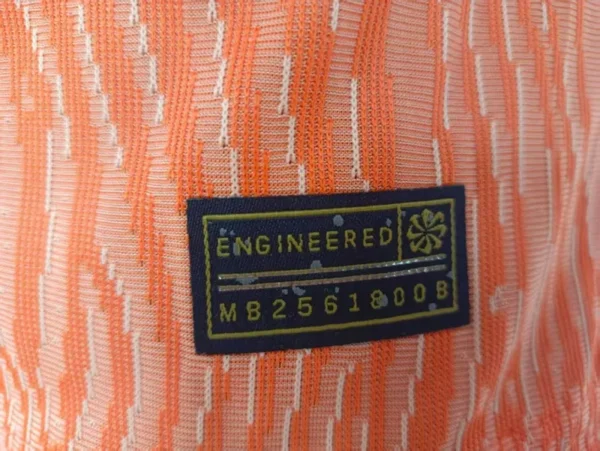 Netherlands Orange Polo Football Shirt 2025:2026 Detail