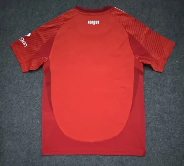 Nottingham Forest Home Football Shirt 2024:2025 Back