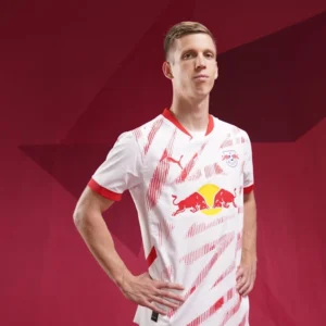 Leipzig Home Football Shirt 24/25 - Dani Olmo playing