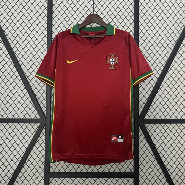 Portugal Home Football Shirt 1997:1998
