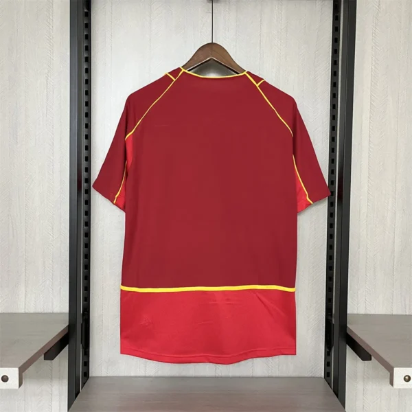 Portugal Home Football Shirt 2002:2003 Back