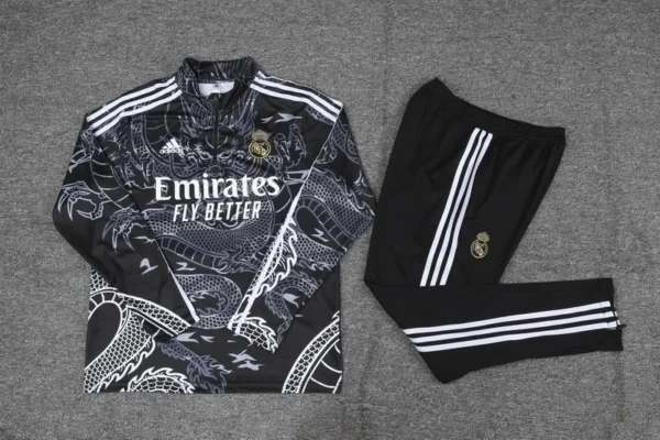 Real Madrid Dragon Tracksuit Football Shirt 2023:2024 detail 1