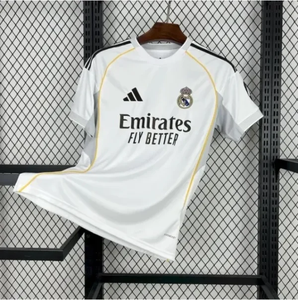 Real Madrid Home Football Shirt 2025/2026