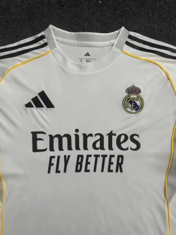 Real Madrid Home Football Shirt 2025/2026 - Image 4