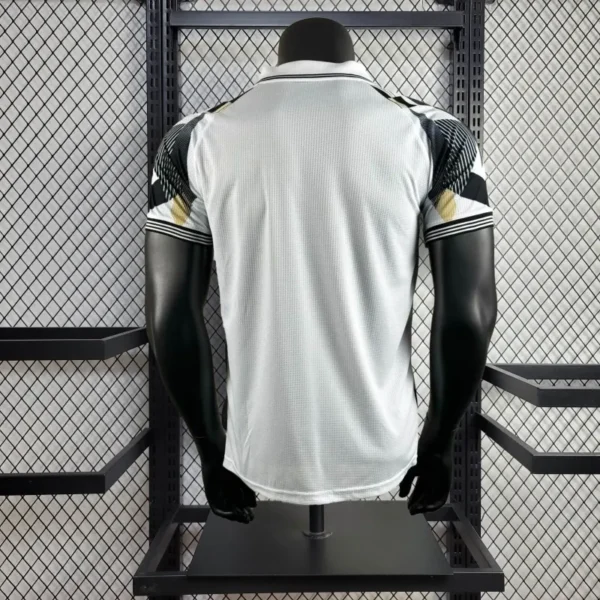 Real Madrid x Black Shoulders Football Shirt 2024:2025 Back