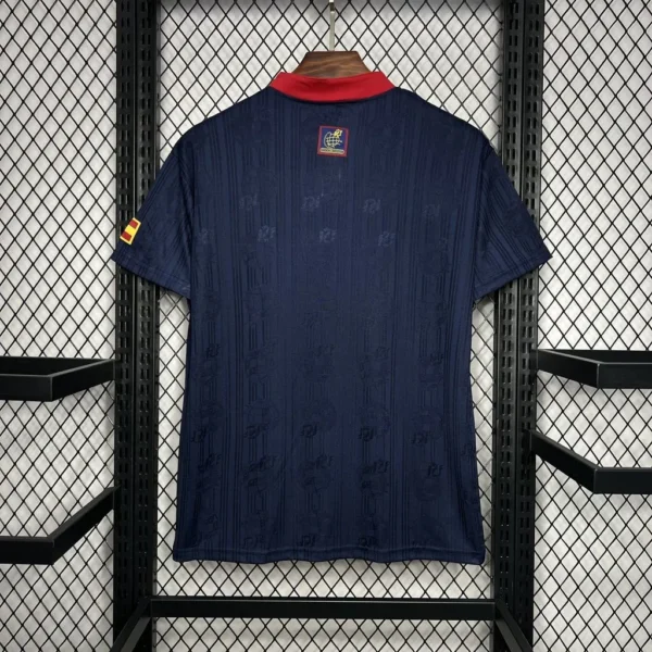 Spain Away Football Shirt 1996:1997 Back