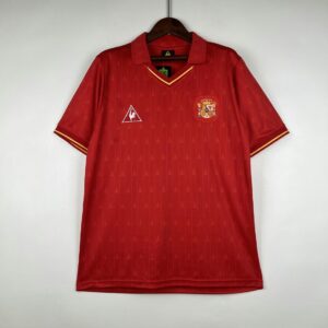 Spain Home Football Shirt 1988:1989