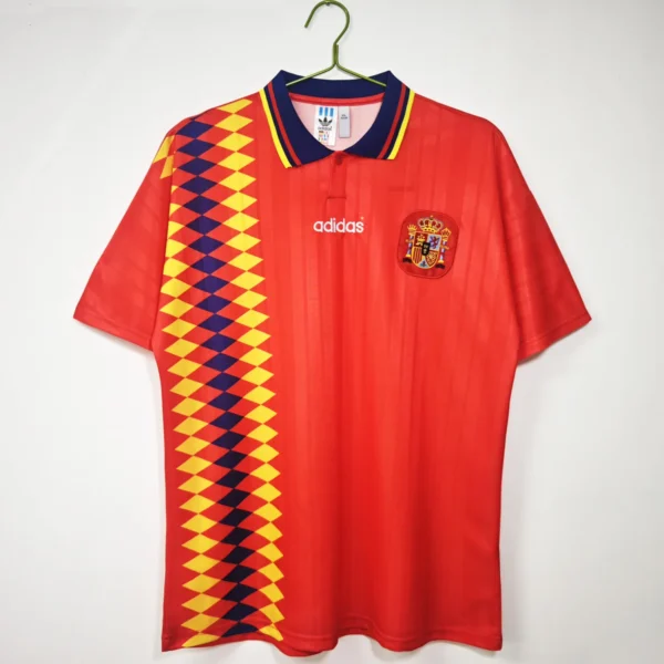 Spain Home Football Shirt 1994:1995