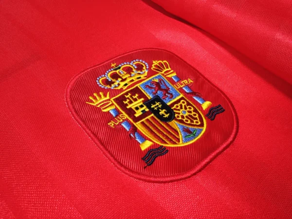 Spain Home Football Shirt 1994:1995 Crest
