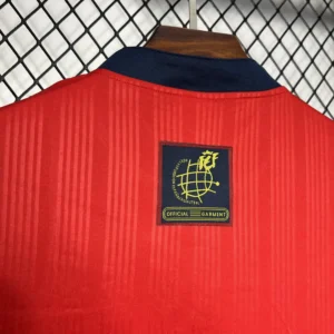 Spain Home Football Shirt 1996:1997 Back