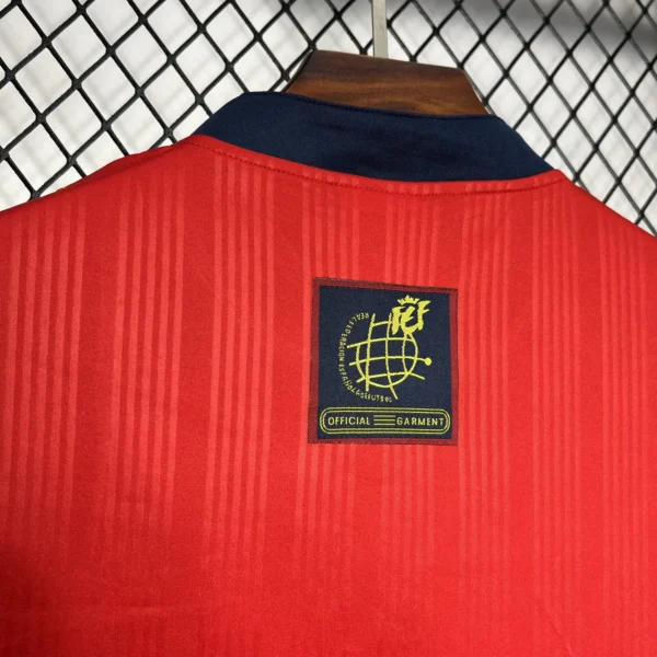 Spain Home Football Shirt 1996:1997 Back