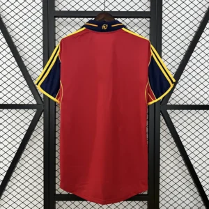 Spain Home Football Shirt 2000:2001 Back