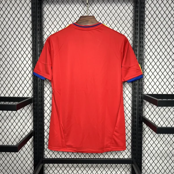 Spain Home Football Shirt 2010:2011 Back