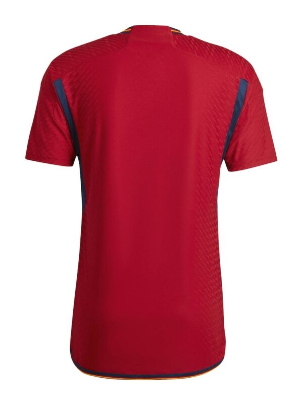 Spain Home Football Shirt 2022:2023 Back