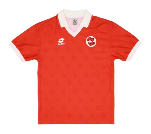 Switzerland Home Football Shirt 1994:1995