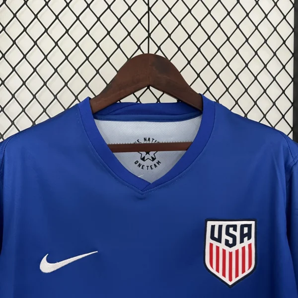 USA Away Football Shirt 2024:2025 Detail