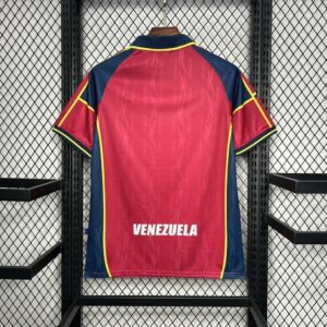 Venezuela Home Football Shirt 00:01 Back