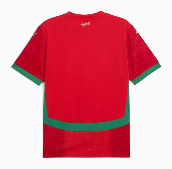 Morocco Home Football Shirt 2024/2025 back
