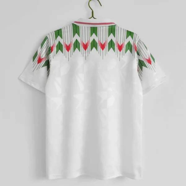 Wales Away Football Shirt 1990:1991 Back