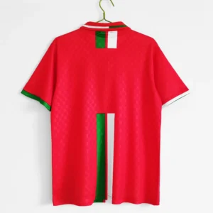 Wales Home Football Shirt 1996:1997 Back