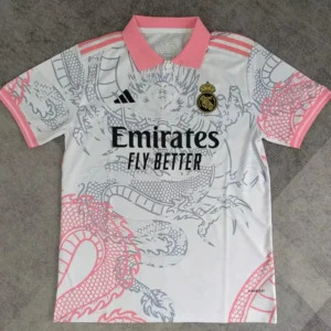 Real Madrid Dragon Pink Football Shirt 2025/2026