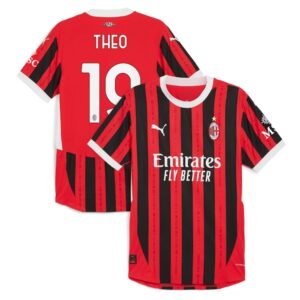 AC Milan Home Football Shirt 24/25 - Theo Hernandez