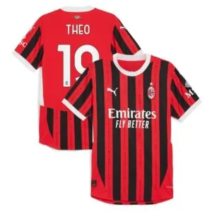 AC Milan Home Football Shirt 24/25 - Theo Hernandez