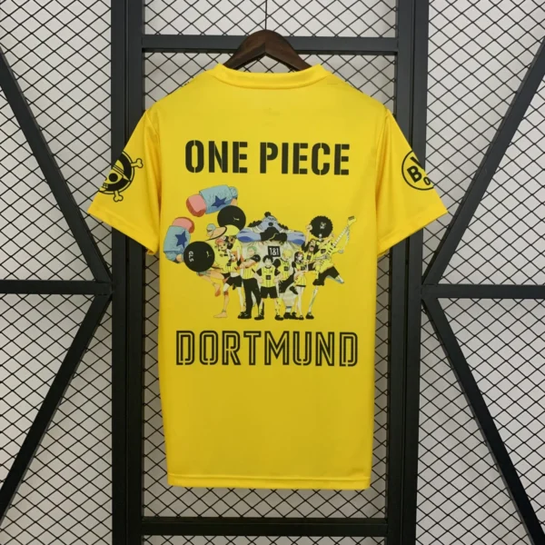 Borussia Dortmund x One Piece Football Shirt 2025/2026 back