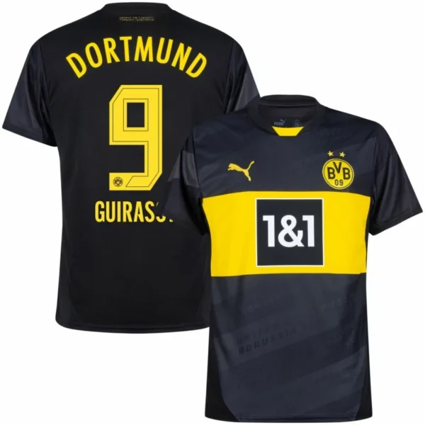 Borussia Dortmund Away Football Shirt 24/25 - Serhou Guirassy