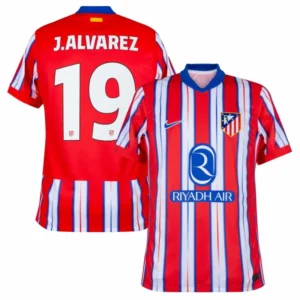 Atletico Madrid Home Football Shirt 24/25 - Julian Alvarez