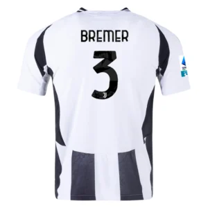 Juventus Home Football Shirt 24/25 - Gleison Bremer