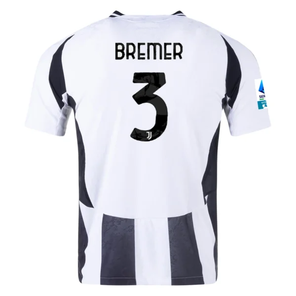 Juventus Home Football Shirt 24/25 - Gleison Bremer