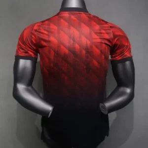 AC Milan Gradient Red Football Shirt 2024/2025 back