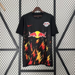 Leipzig Black Red Football Shirt 2024/2025