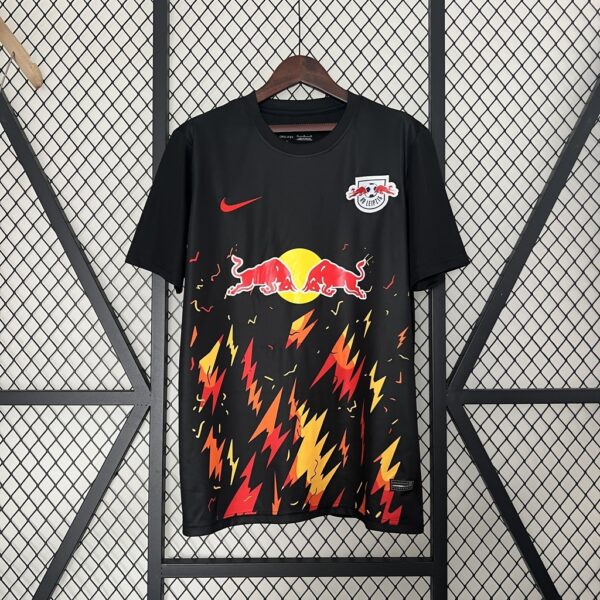 Leipzig Black Red Football Shirt 2024/2025