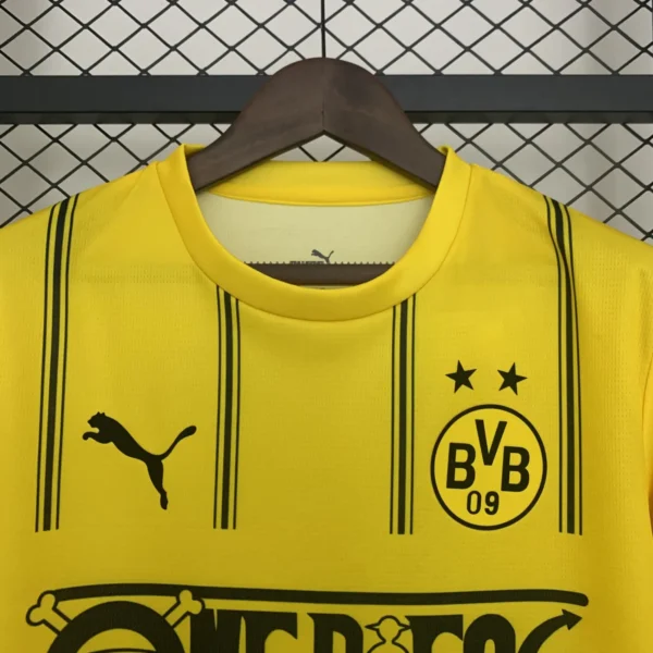 Borussia Dortmund x One Piece Football Shirt 2025/2026 details 1