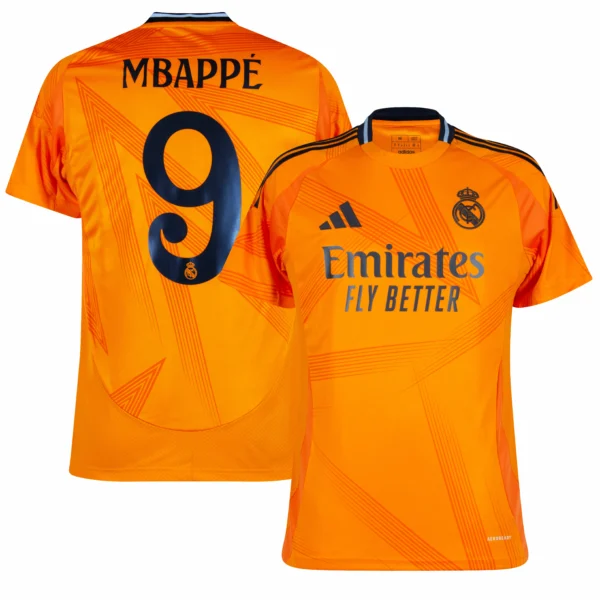 Real Madrid Away Football Shirt 24/25 - Kylian Mbappe
