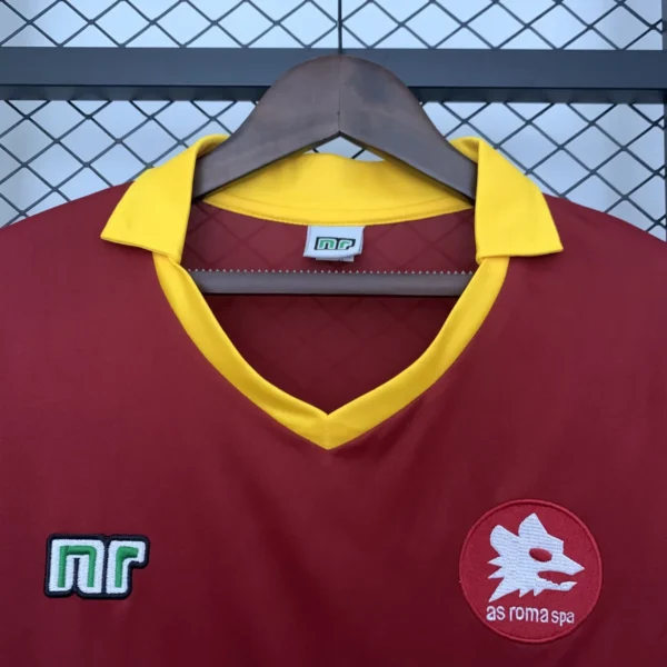 AS Roma Home Football Shirt 1989/1990 details