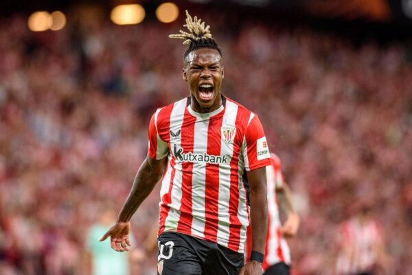 Athletic Club Home Football Shirt 24/25 - Nico Williams playing