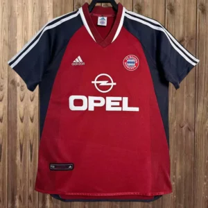 Bayern Munich Home Football Shirt 2001/2002