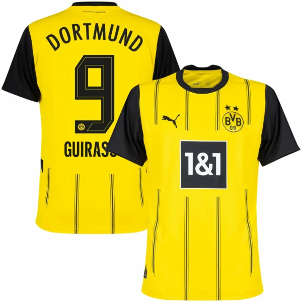 Borussia Dortmund Home Football Shirt 24/25 - Serhou Guirassy