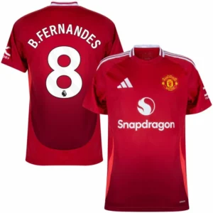 Man United Home Football Shirt 24/25 - Fernandes